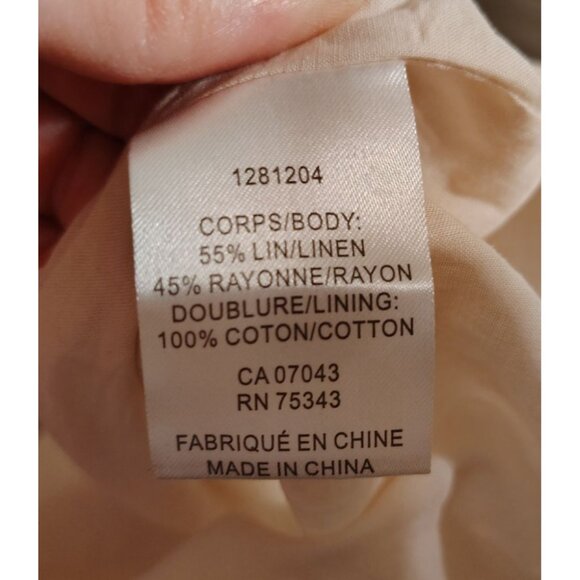 Caroline Constas Medium Maxi Dress, Red White Abstract Tribal, Tie Front Cut Out - Picture 5 of 5